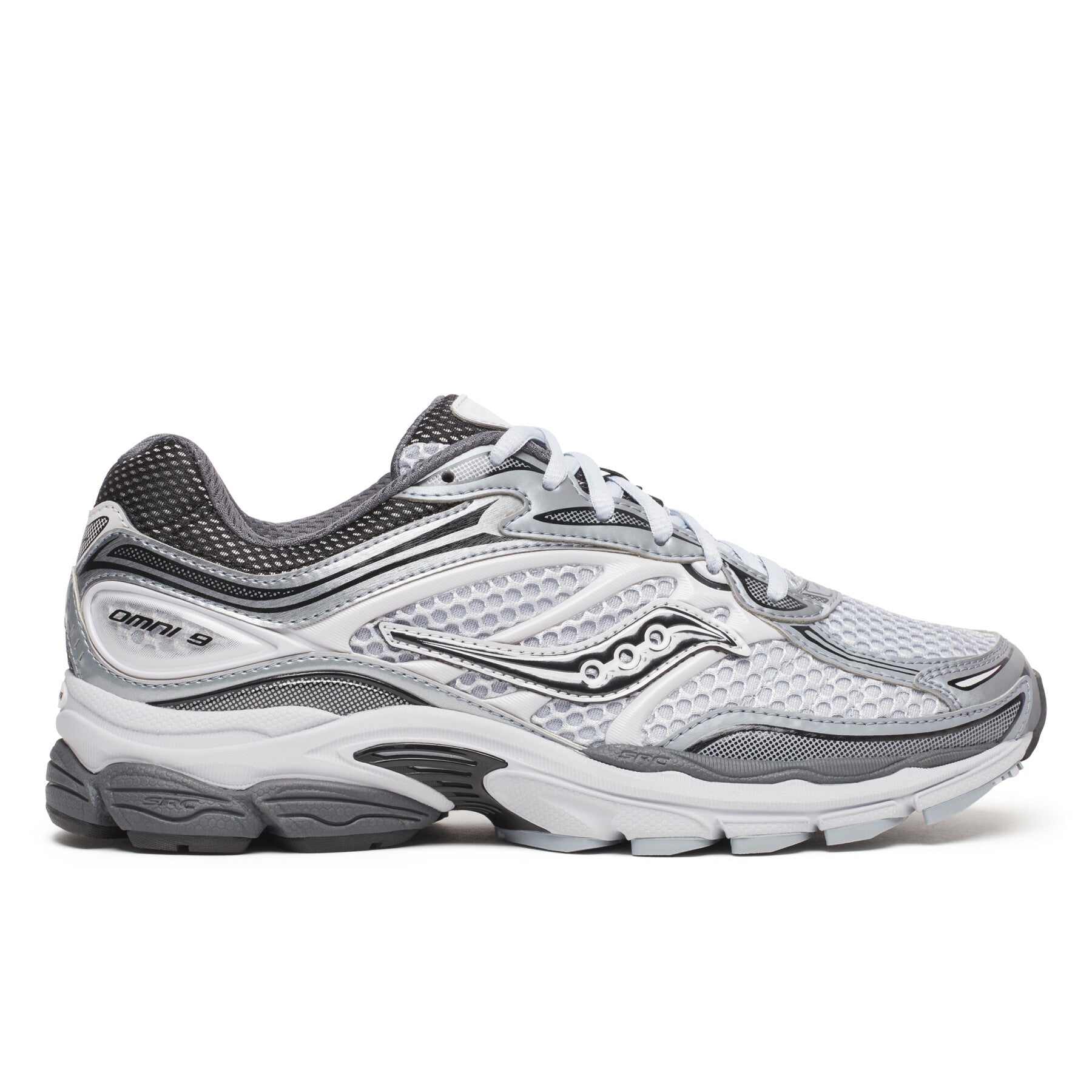 Saucony ProGrid Omni 9 Grise & Blanche