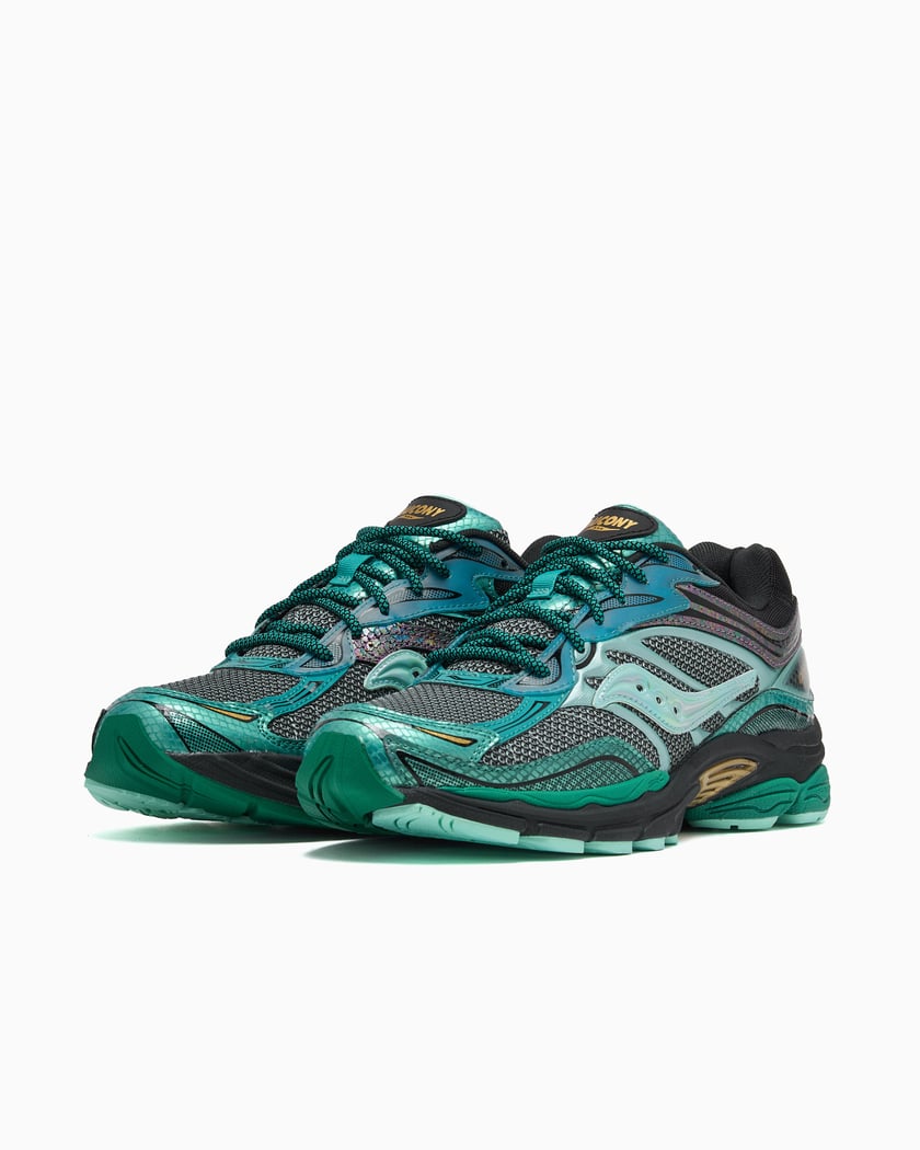 Saucony Progrid Omni 9 Vert émeraude métallique